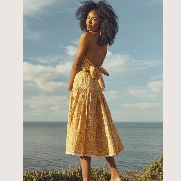 EDDY Krystal Dress in Ivory & Clementine Floral | 2XL | NWT - Picture 4 of 6